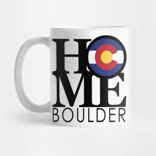 HOME Boulder Colorado Mug